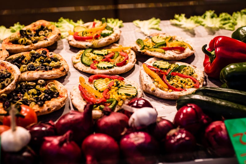 Garden Veggie Delight pizza Jet's pizza